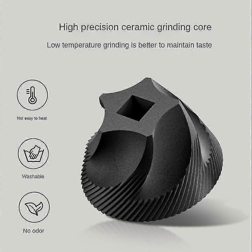 Coffee Grinder, Portable Electric Model with Transparent Collection Cup, One - Button Operation for Fine Grinding