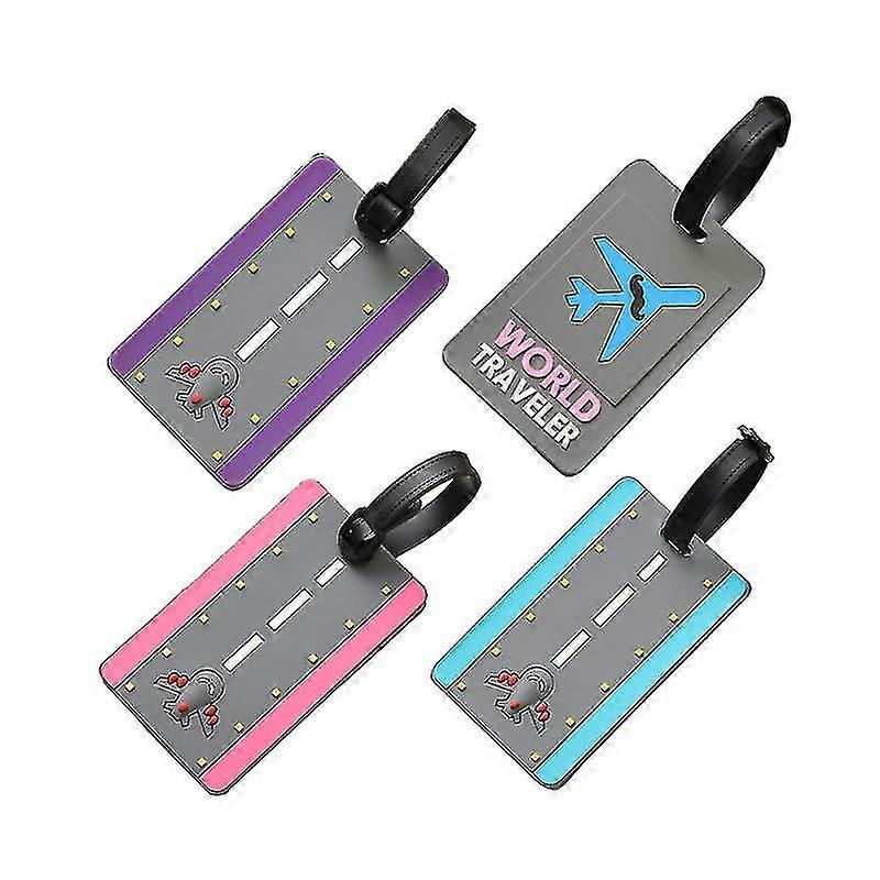 4pcs Mode Koffer Tag FRZ