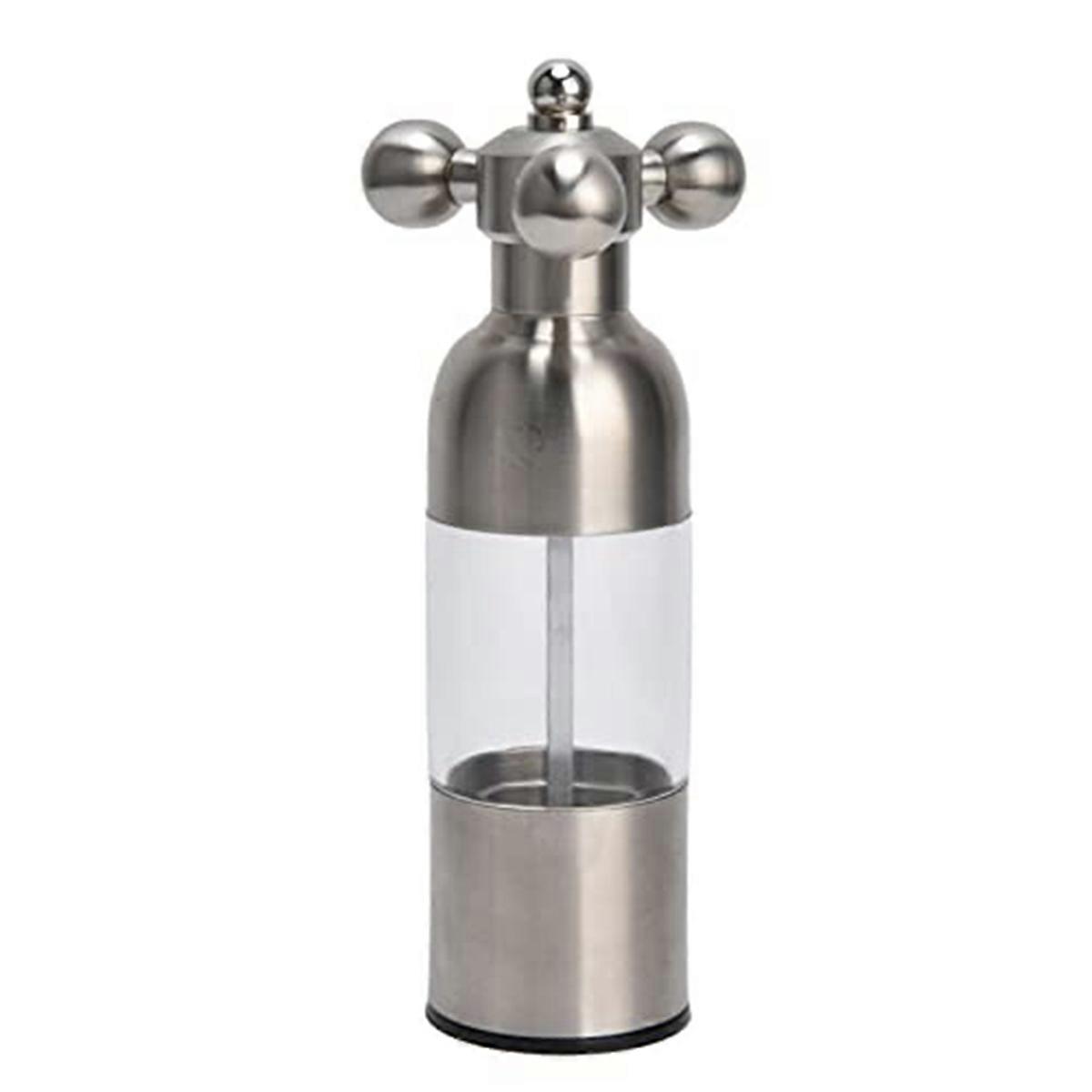 Mortero de acero inoxidable para moler hierbas y especias