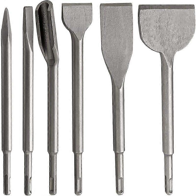 6PCS Chisels for Concrete, Floor and Wall Tile Removal