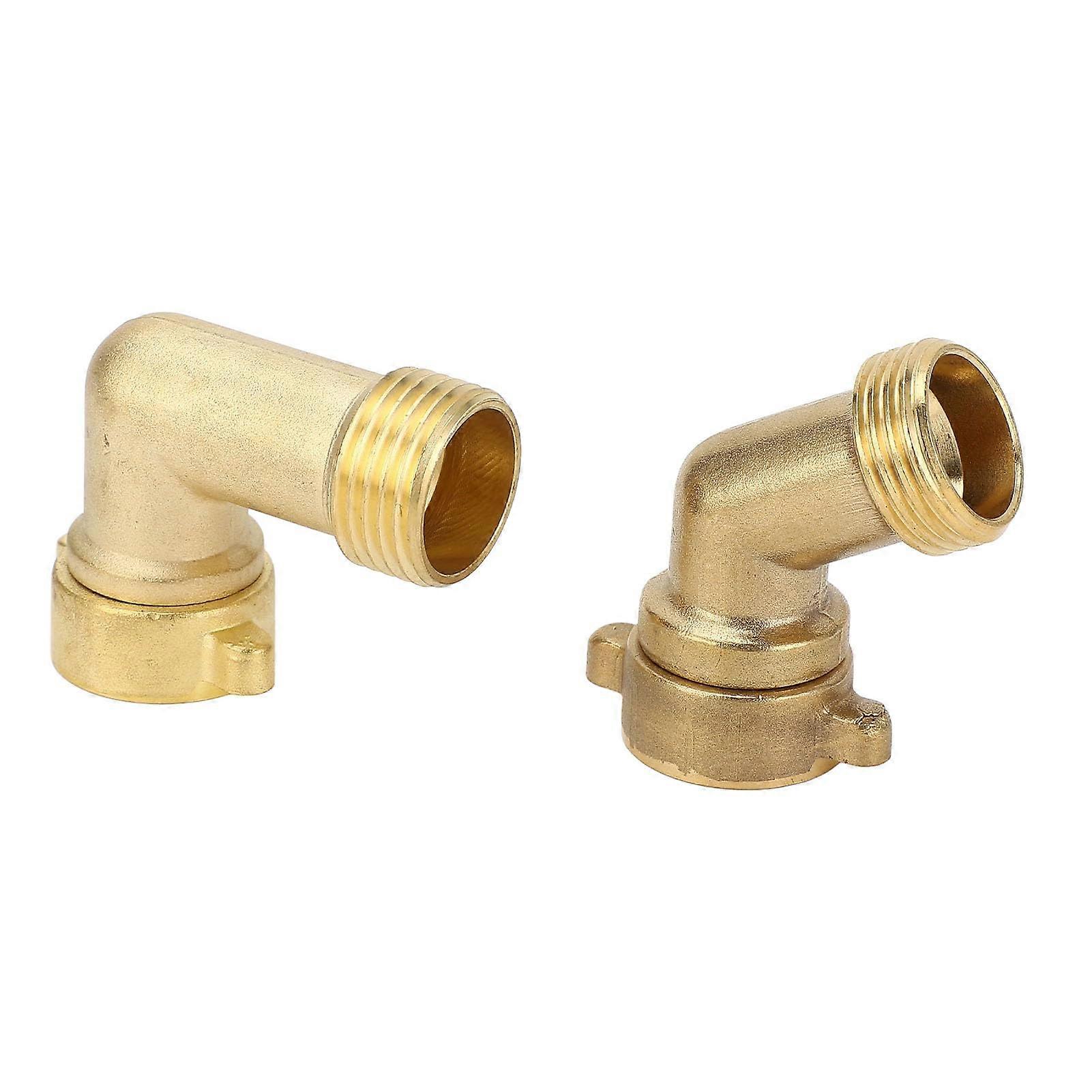 RV Water Hose Elbow Adapter Connector for Drinking Water Hose, 45 Inch, Compatible with Campervan, Motorhome, and Marine Trailers