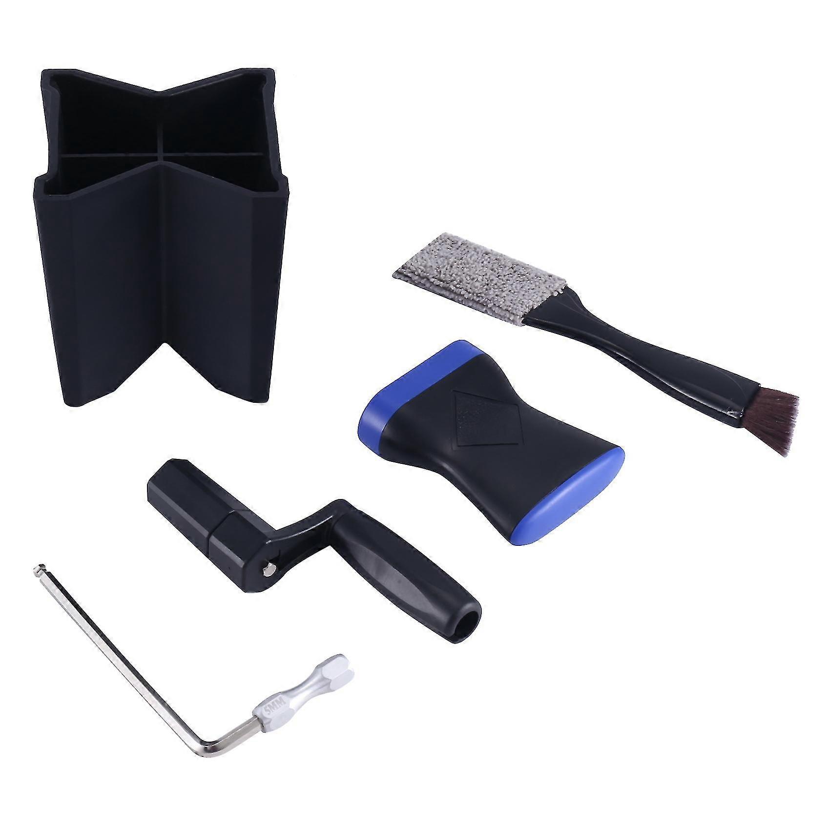 Trä gitarr bas halsfäste gitarr underhållsverktyg vård silke slipning packning