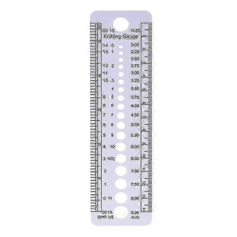 Plastic Needle Measuring Gauge