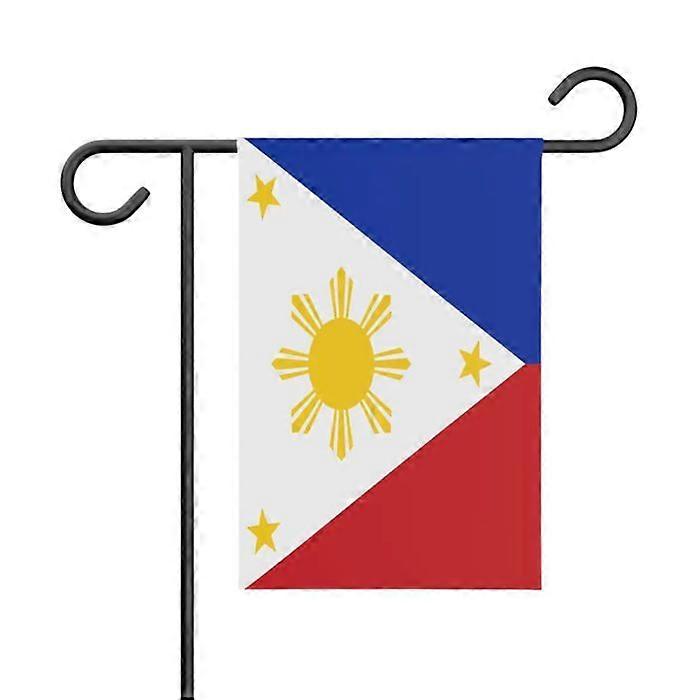 Garden Flag – Philippines – 32 x 47.5 cm – Durable Polyester – Horizontal Format – Outdoor