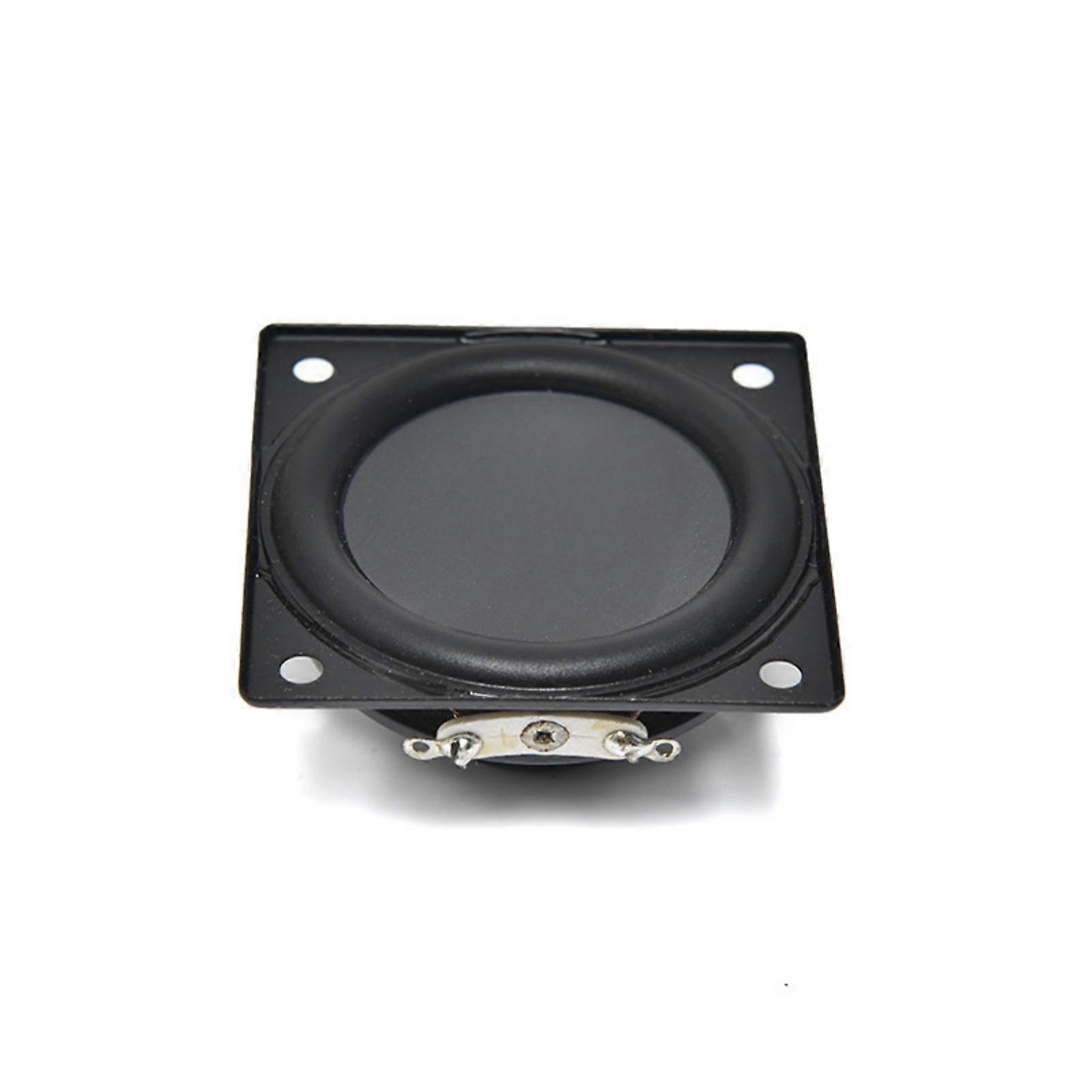 50mm 4Ohm 5W Square Shape Magnetic Subwoofer Portable Multimedia Speaker with High Sensitivity Full Ranges Speakers Multicolor