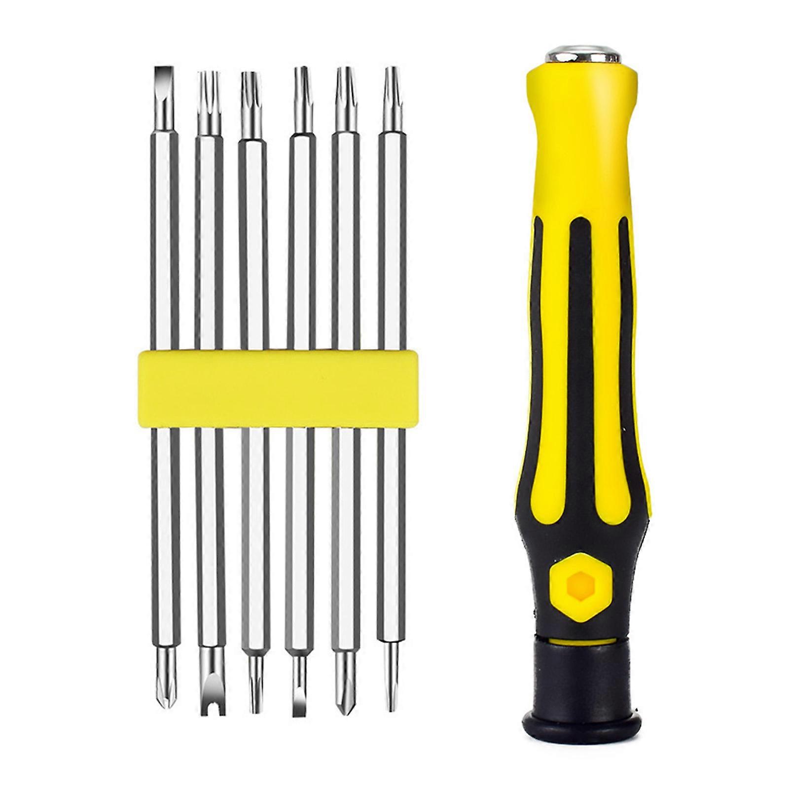 12 in 1 Household Multifunctional Strong Magnetic Screwdriver Bit Set Opening Repair Precision Insulated Improvement