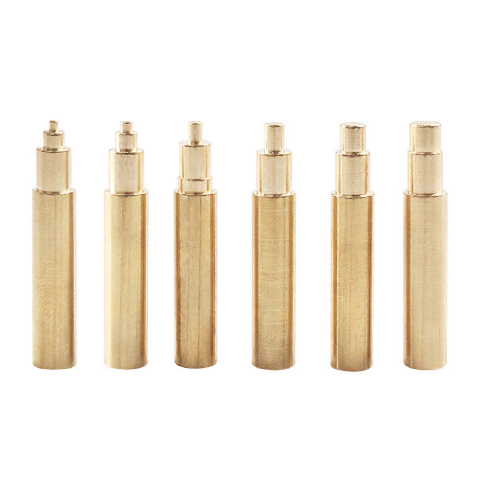 3D Printers Heat Insert Nut Heat Set Insert Tips Soldering Iron Tips For 6 Size Brass Thread Embedded Set