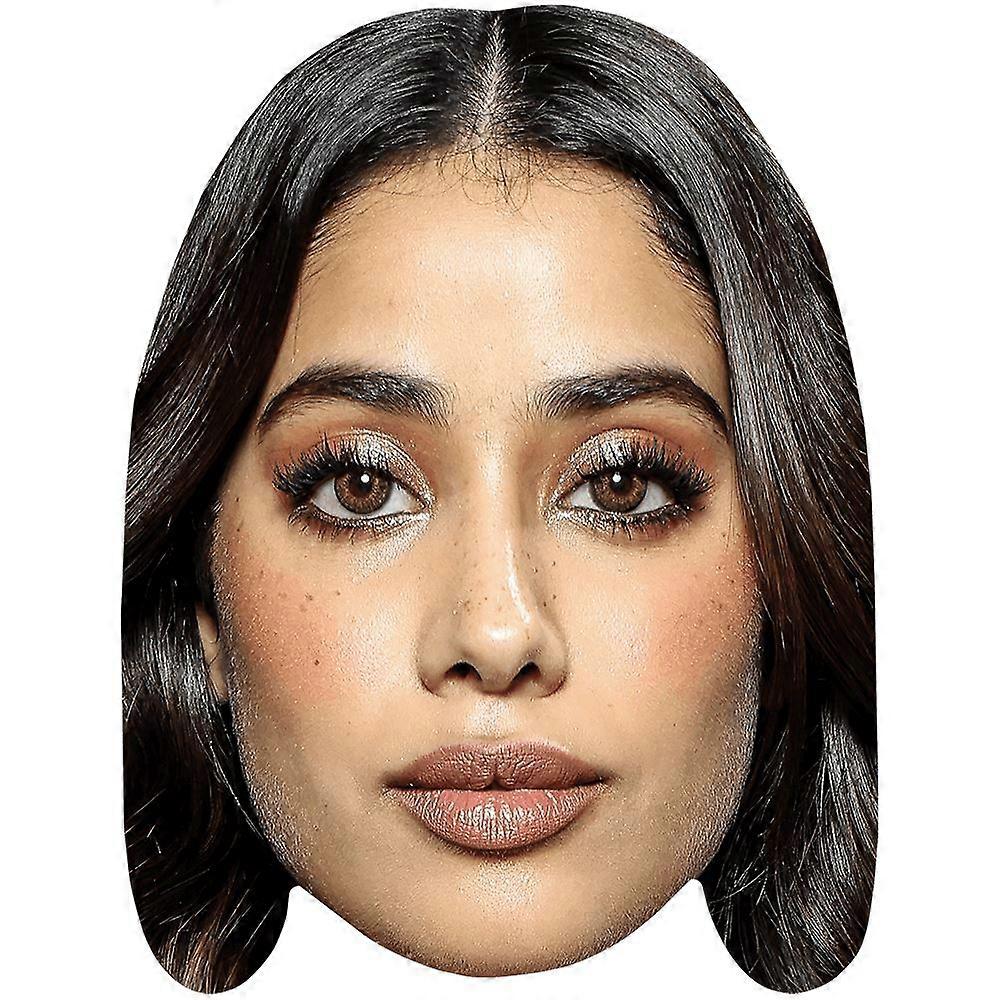 Janhvi Kapoor (Makeup) Celebrity Mask, Flat Card Face
