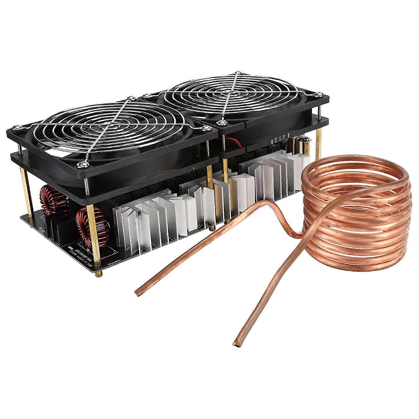 Zvs 12v-48v 2500w High Frequency Induction Heater Pcb Board Module Flyback Driver For Diyer