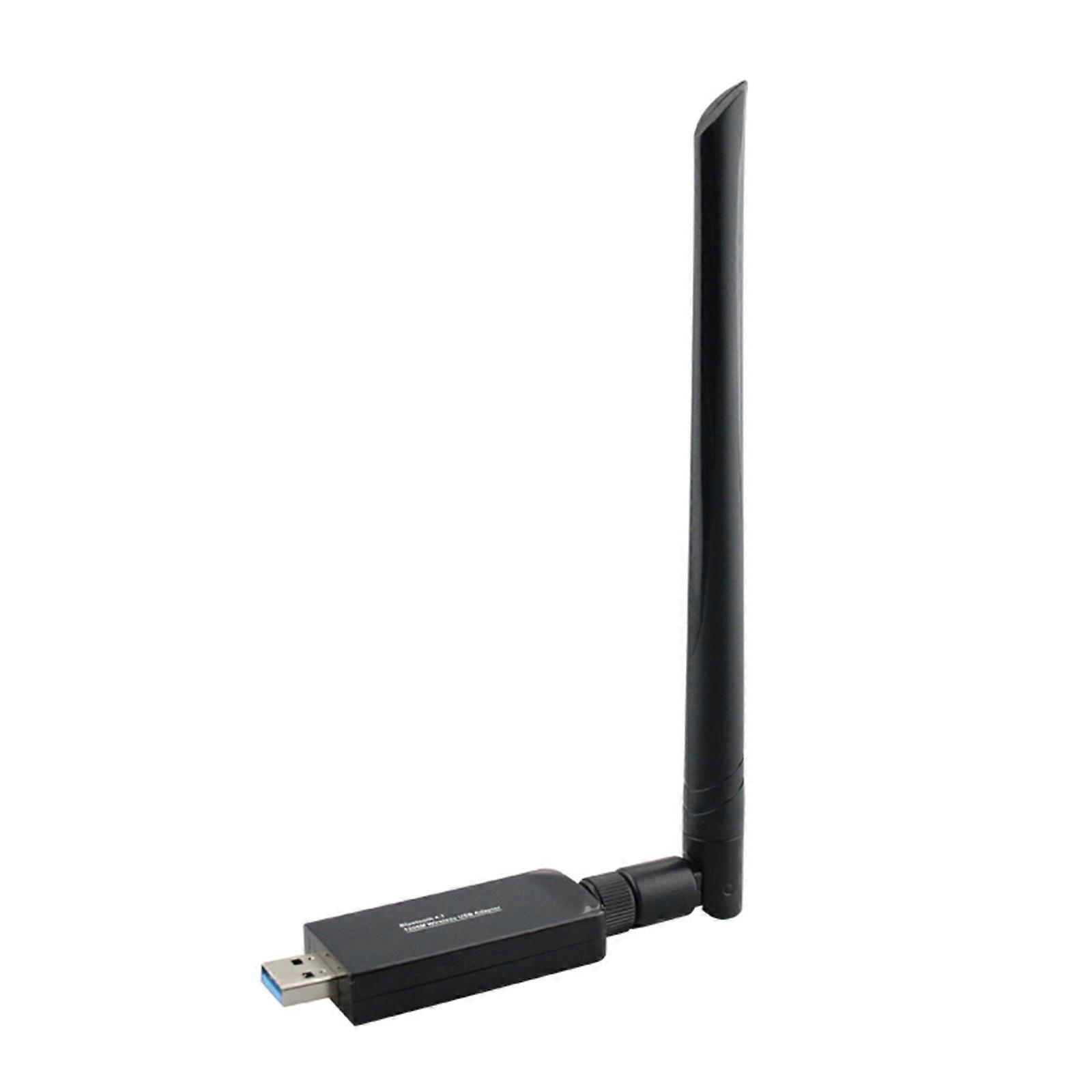Hochgeschwindigkeits-5DB-Wireless-Netzwerkkarte Bluetooth-kompatibler Adapter für Desktop und Laptop, WiFi-Adapter 160M Entfernung