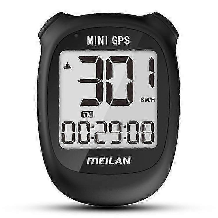MEILAN M3ミニGPS自転車コンピューターサイクリングコンピューターIPX5防水スマートスピードメーター、1.7インチディスプレイ画面ブラックSZRH