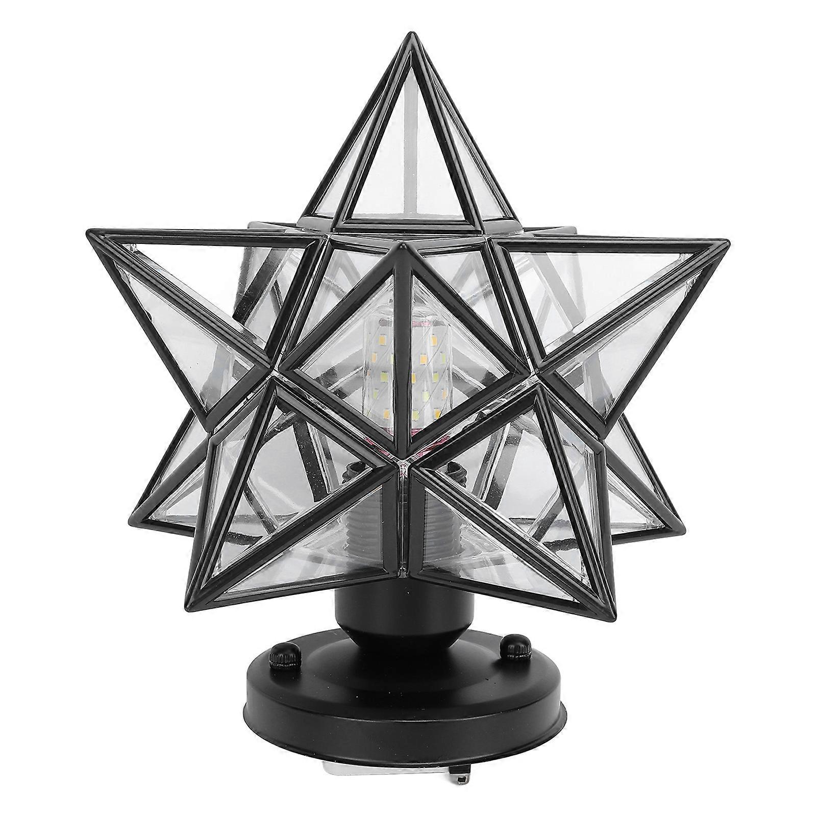 Star LED Ceiling Light, 3 Color Temperatures, Flush Mount, Modern Hardwired Lighting Fixture, for Bedroom, Hallway, 100-265V