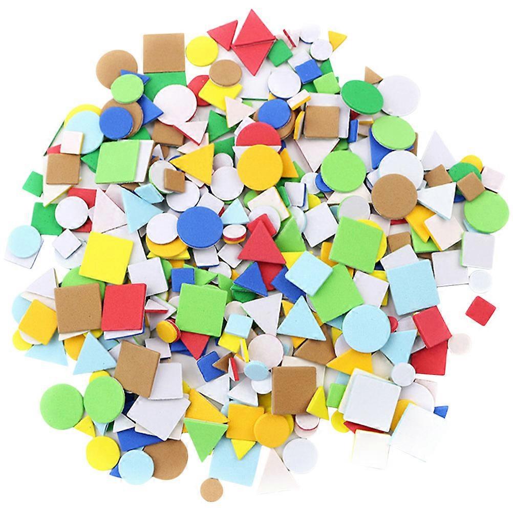 Mixed Style Geometric Stickers Self Adhesive Craft Decors for DIY Projects Fun Personalization Home Classroom Use
