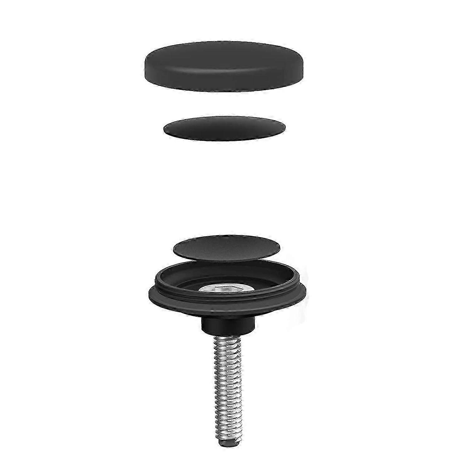 Waterproof Anti-theft Mount Holder for Bikes with 31.8mm Head Tube, Compatible with Air Tag Tracking Devices