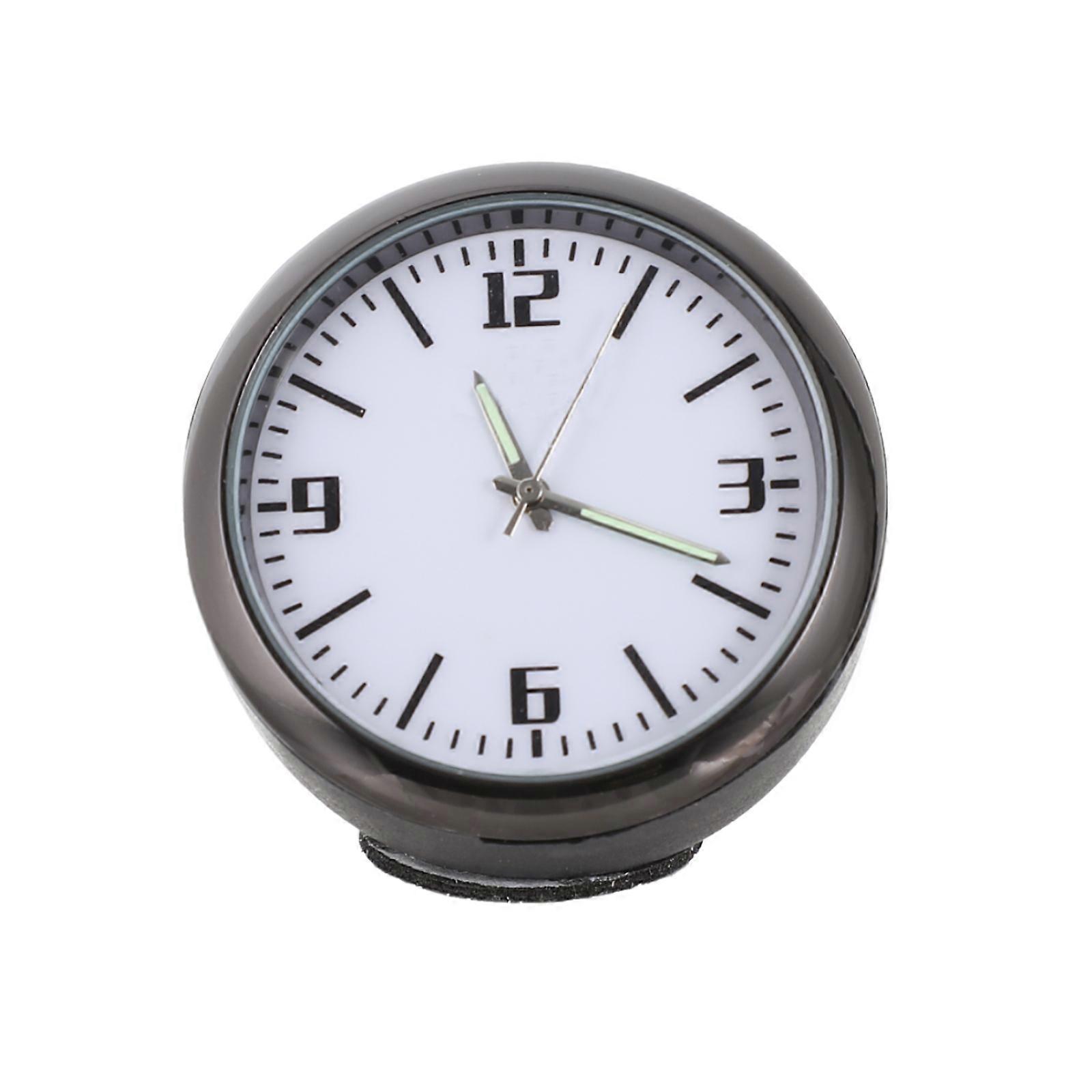 Space-efficient Car Clock, Quartz Dashboard Tool Enhancing In-car Productivity