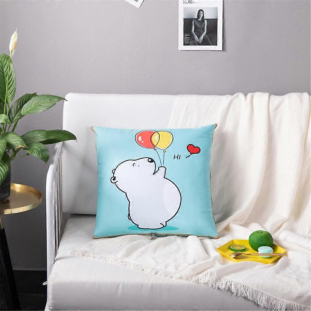 Cushion Blanket 2 in 1 Travel Cushion Blanket Quilt Multifunctional Pillow Ref: 5319