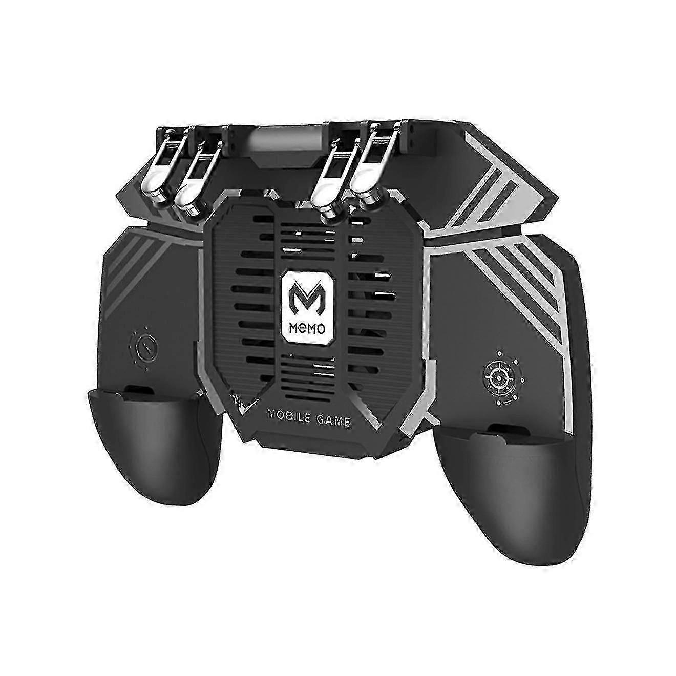 Game Controllers Battery-free Gamepad Six-finger Mobile Game Controller Heat Dissipation Automatic Pressure Grab