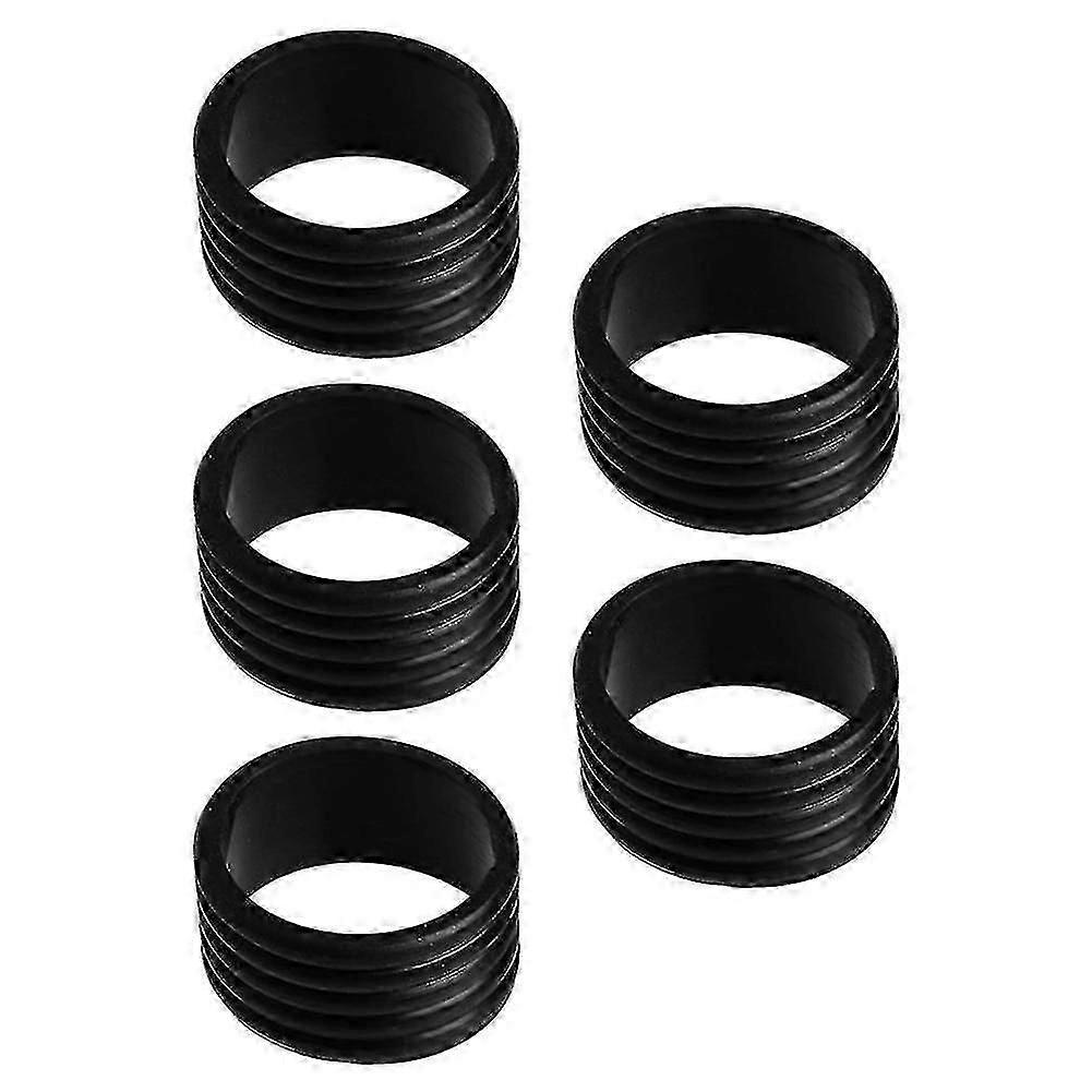 5 Pack Tennis Racket Overgrips, Stretchy Non-Slip Rubber Handle Grip Bands for Replacement