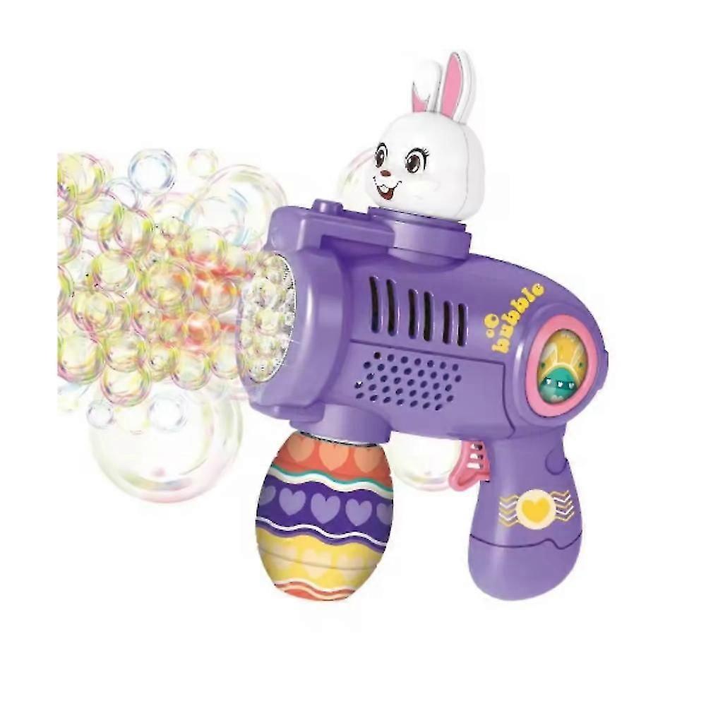 Easter Bunny Bubble Gun,bunny Bubble Machine Portable Bubble Blower Party Gifts