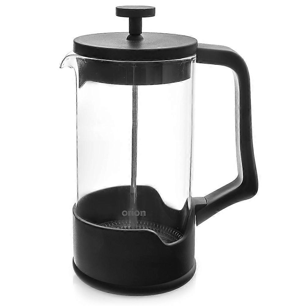 Coffee and tea plunger maker, glass, 900 ml