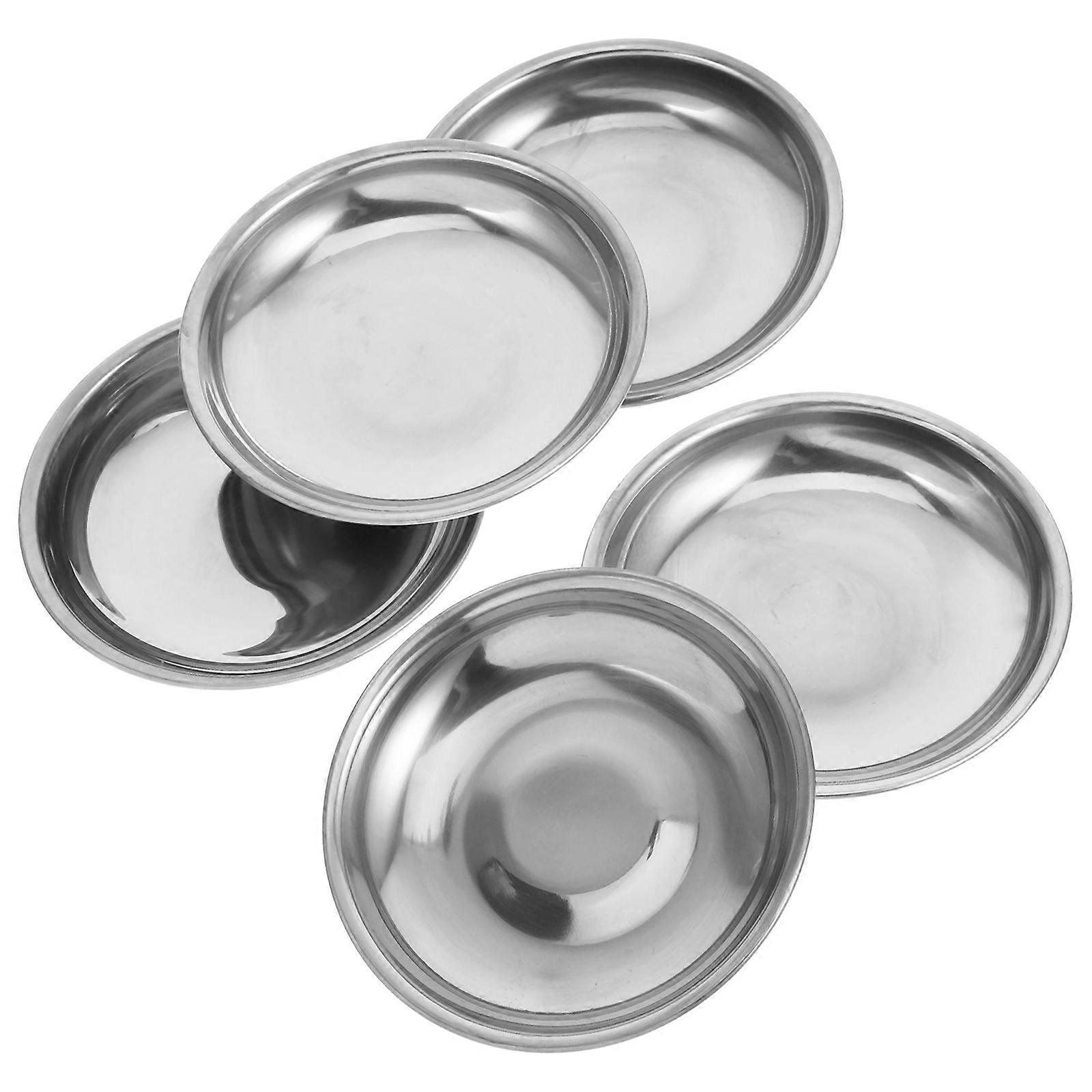 Versatile Stainless Steel Bowls for Sauces, Fruits, and Dry Snacks