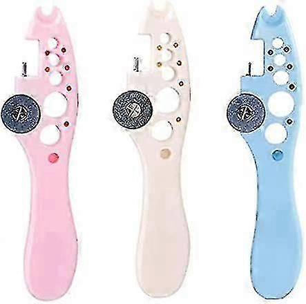 3 Pcs Ampule Breakers Medical Glass Cutting Device with Replaceable Grinding Wheel