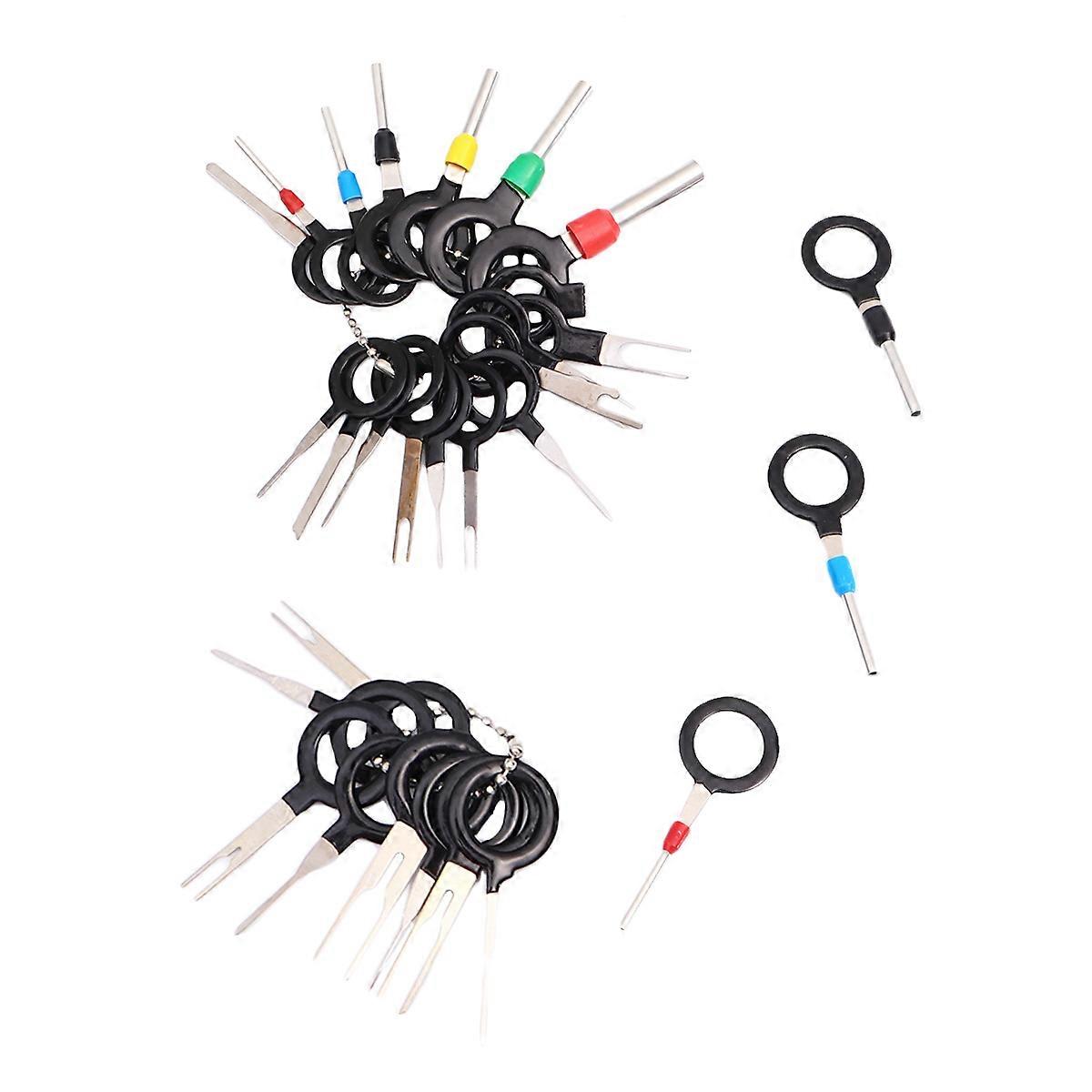Automotive Wiring Harness Remover Car Plug Terminal Extraction Tool Technicians Vehicle Maintenance 29Pcs