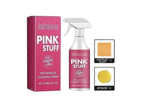 Stain Remover The Pink Stuff Miracle Cleaning Spray All-Purpose Window, Glass & Home Cleaner Tough on Stains, Shiny Results for Kitchen, Bathroom & Mo