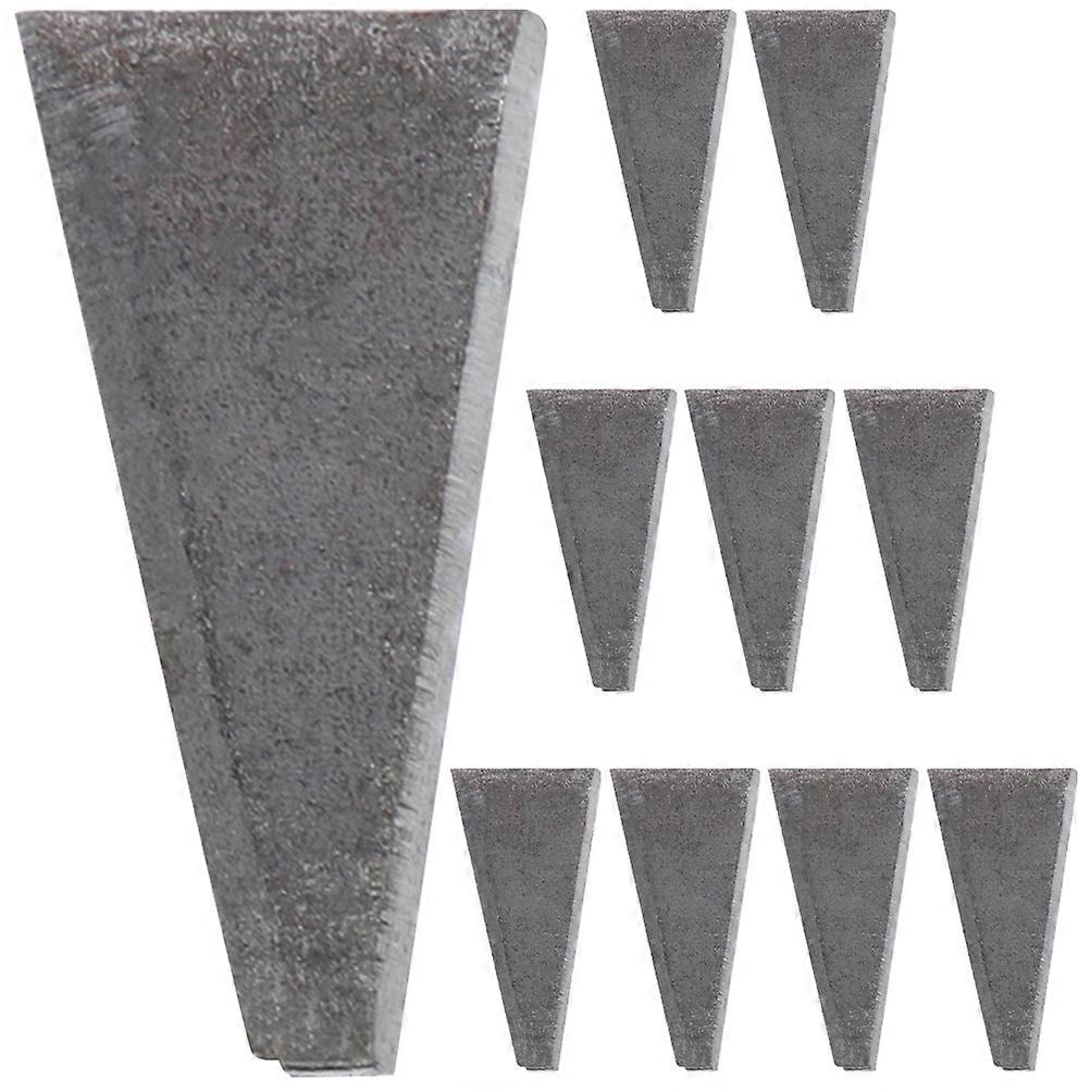 Carbon Steel Wedge for Hammer Handle Carpentry DIY Enthusiasts 10Pcs