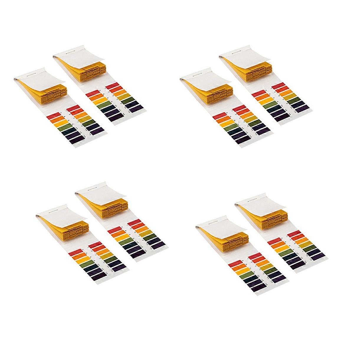 2 Set 160 Strips 1-14 PH Litmus Paper with Control Card