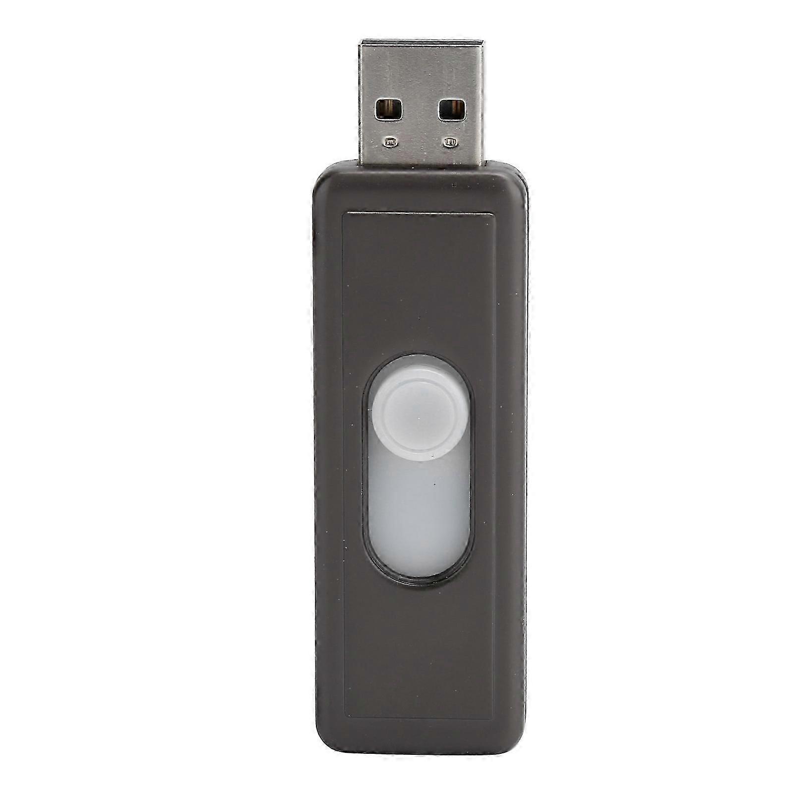 U Disk PushPull USB2.0 Memory Car Flash Drive Metal Gift Computer Accessories Gray(64GB )