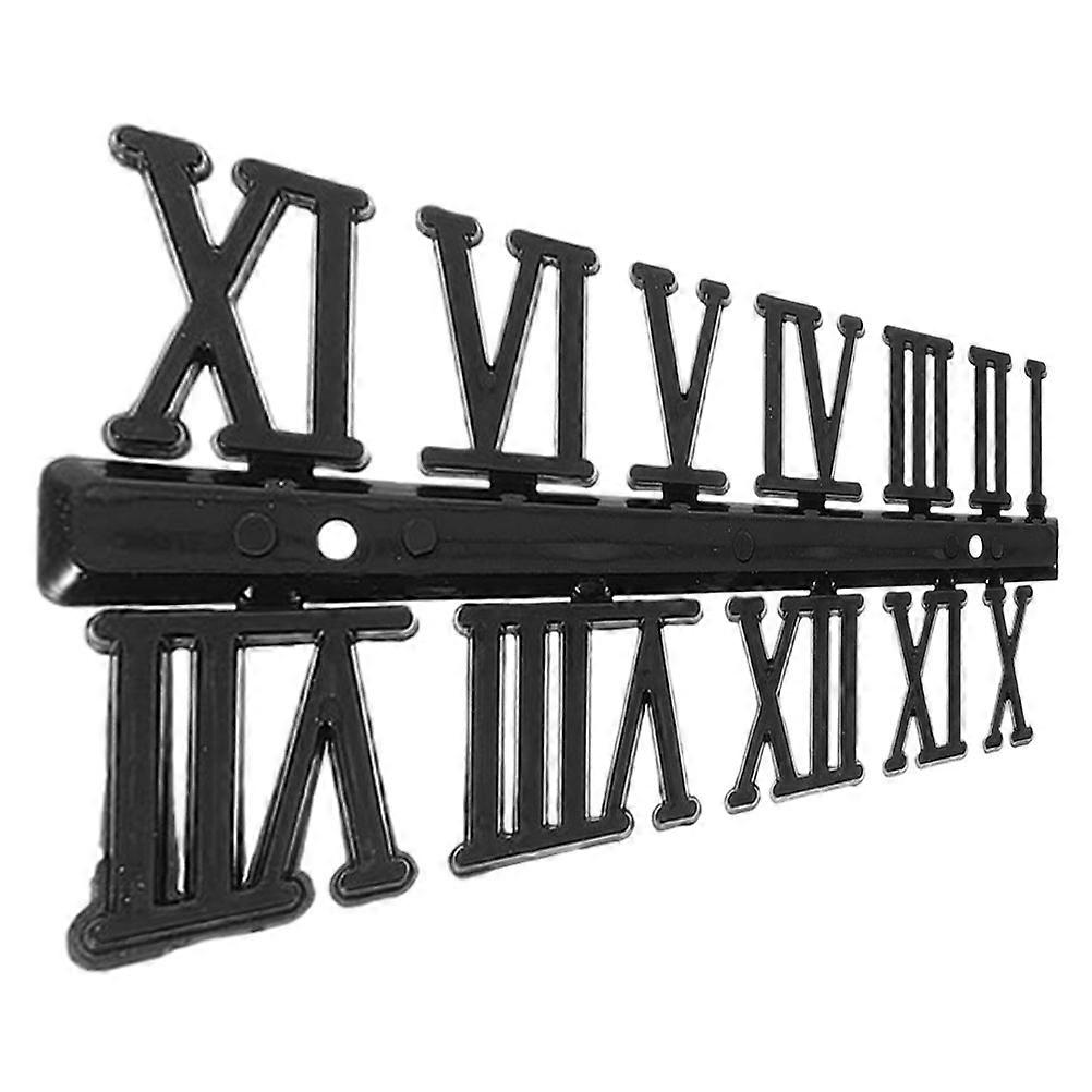 Replacement Clock Numbers Roman Clock Numbers Wall Clock Repair Modern Design 6 Sets
