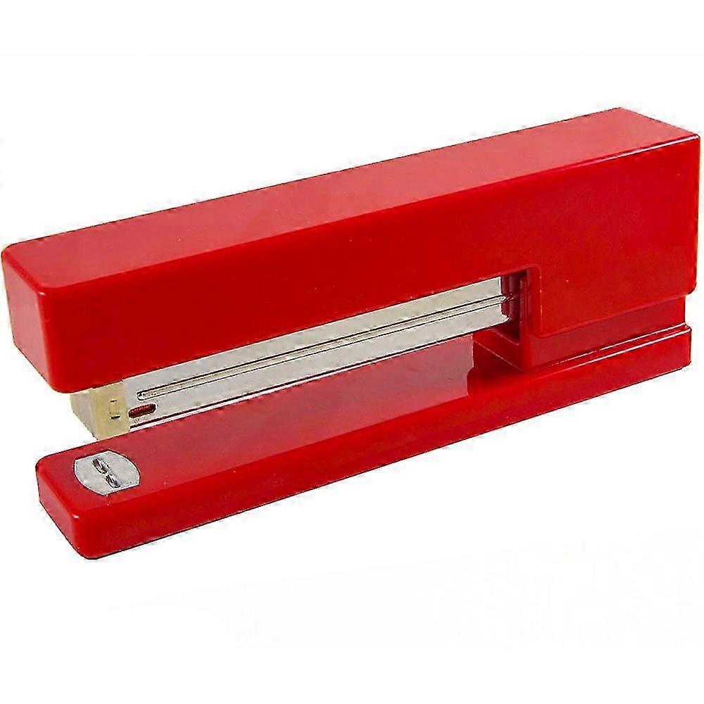 Paper modern desk stapler red for office use