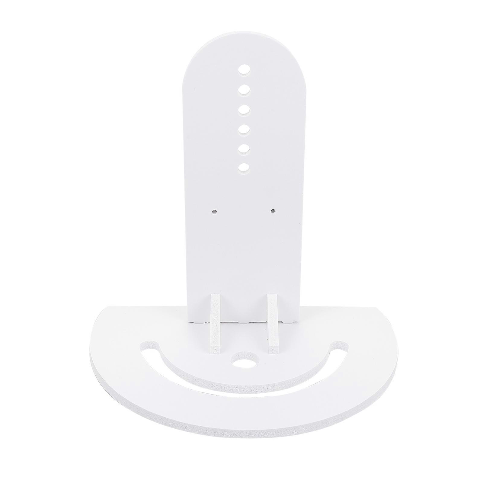 White Hamster Exercise Wheel Support Frame for Small Pets 3 Pieces ABS Plastic Toys