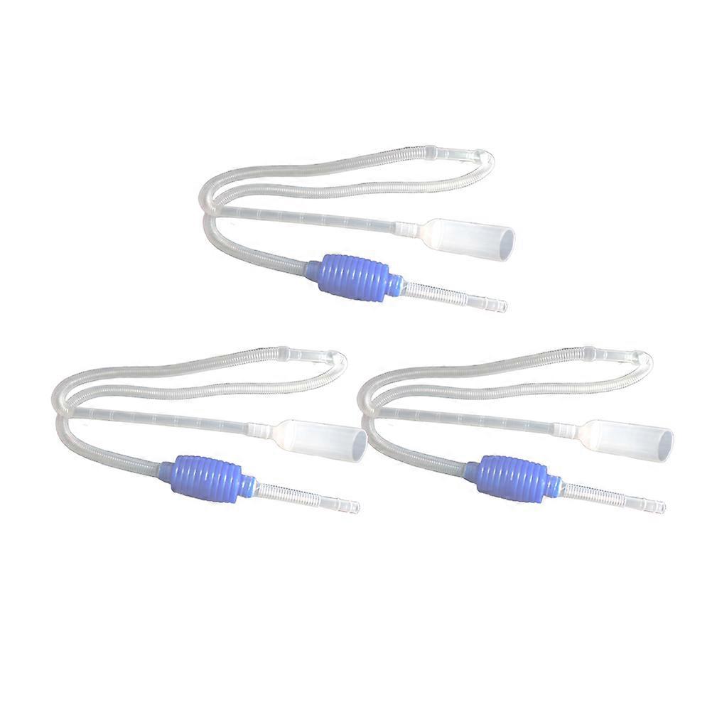 Gravel Cleaners Blue 145*7.5cm Water Changing Routine Water Changing 3Pcs