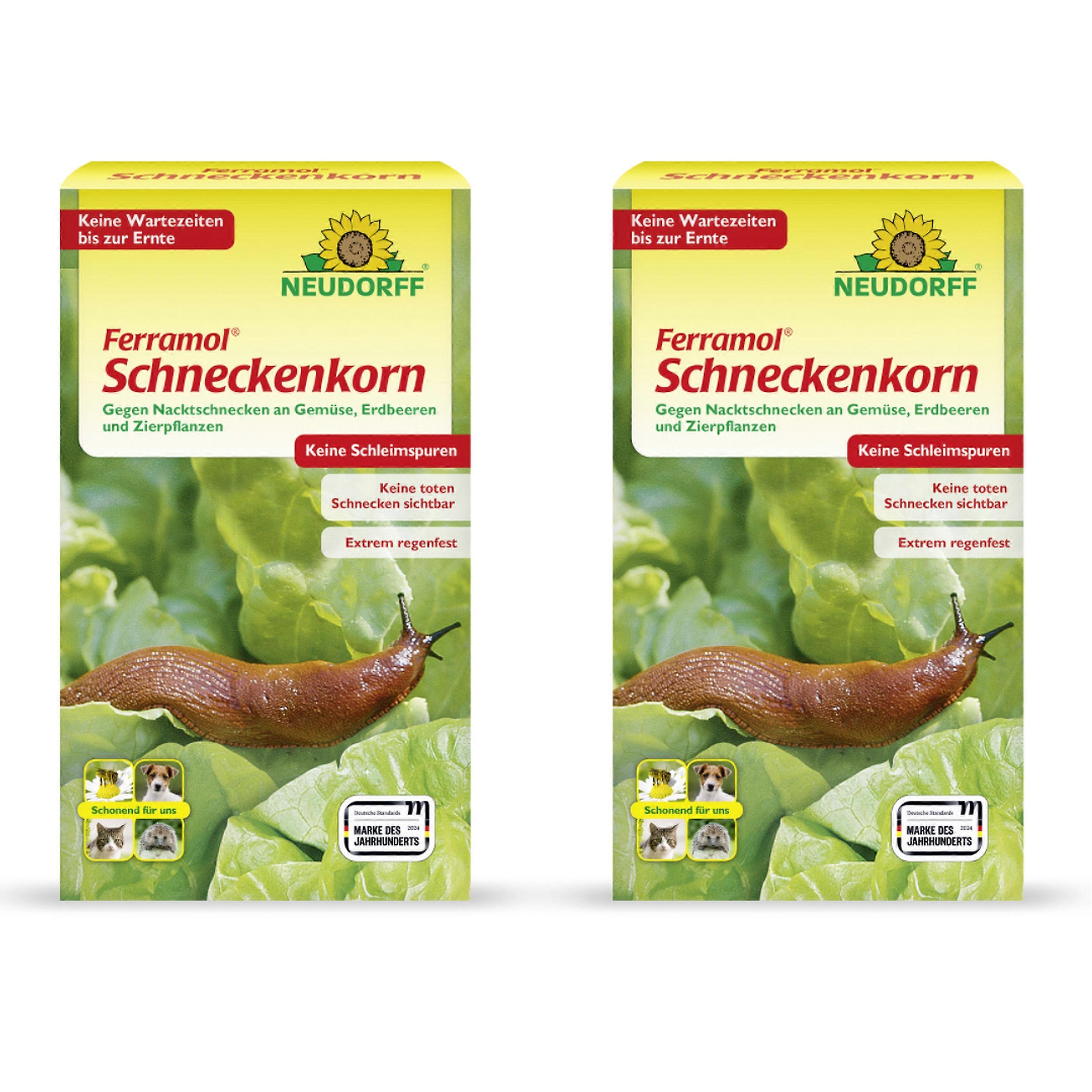 2 x NEUDORFF Ferramol® snail grain, 500 g
