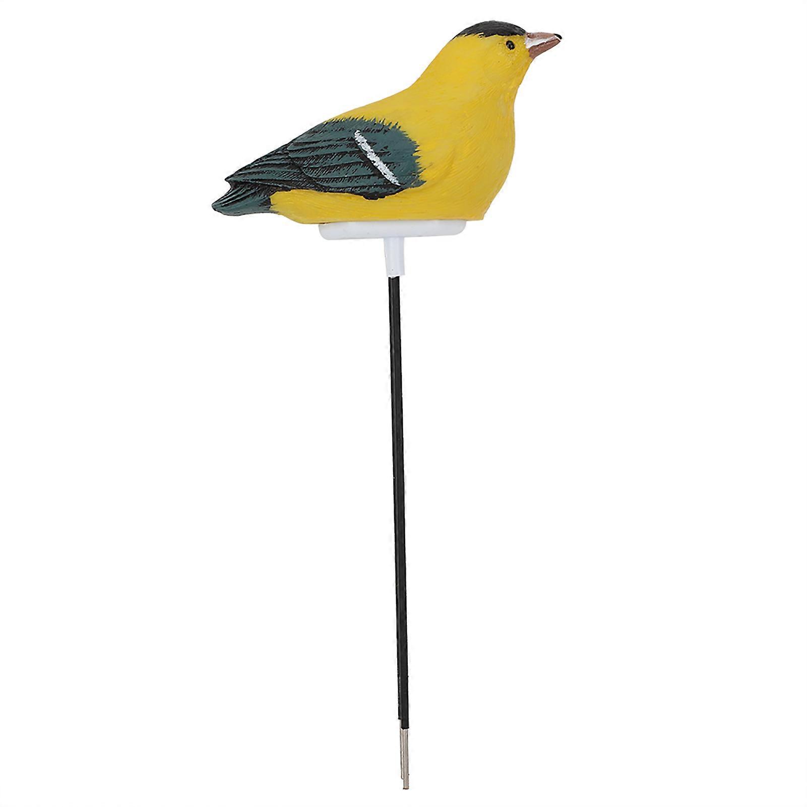 Soil Moisture Sensor Meter Moisture Sensor Hygrometer for Garden(Battery Included Yellow)