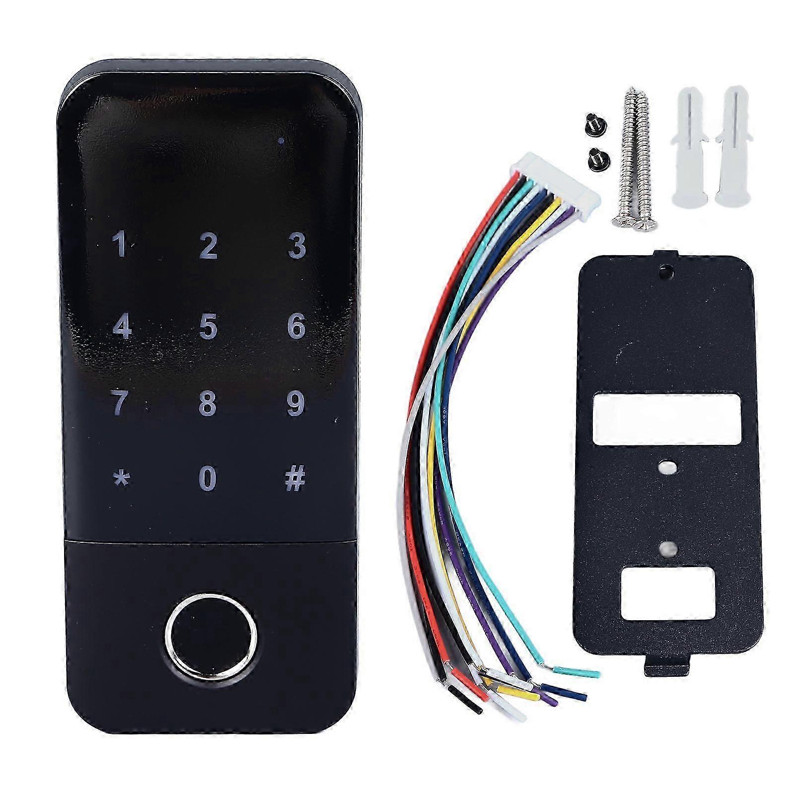 Fingerprint Door Lock Keypad with Remote Control, Waterproof, and Multi-Method Access