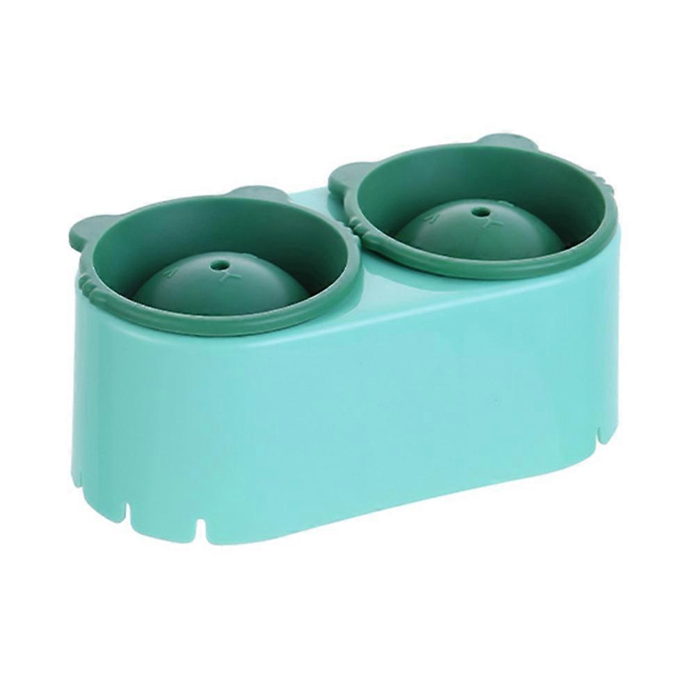 Kulaté výrobníky ledu Ice Grid Ice Box pro letní nápoje Domácí použití 17,3X8,1X7CM Zelený