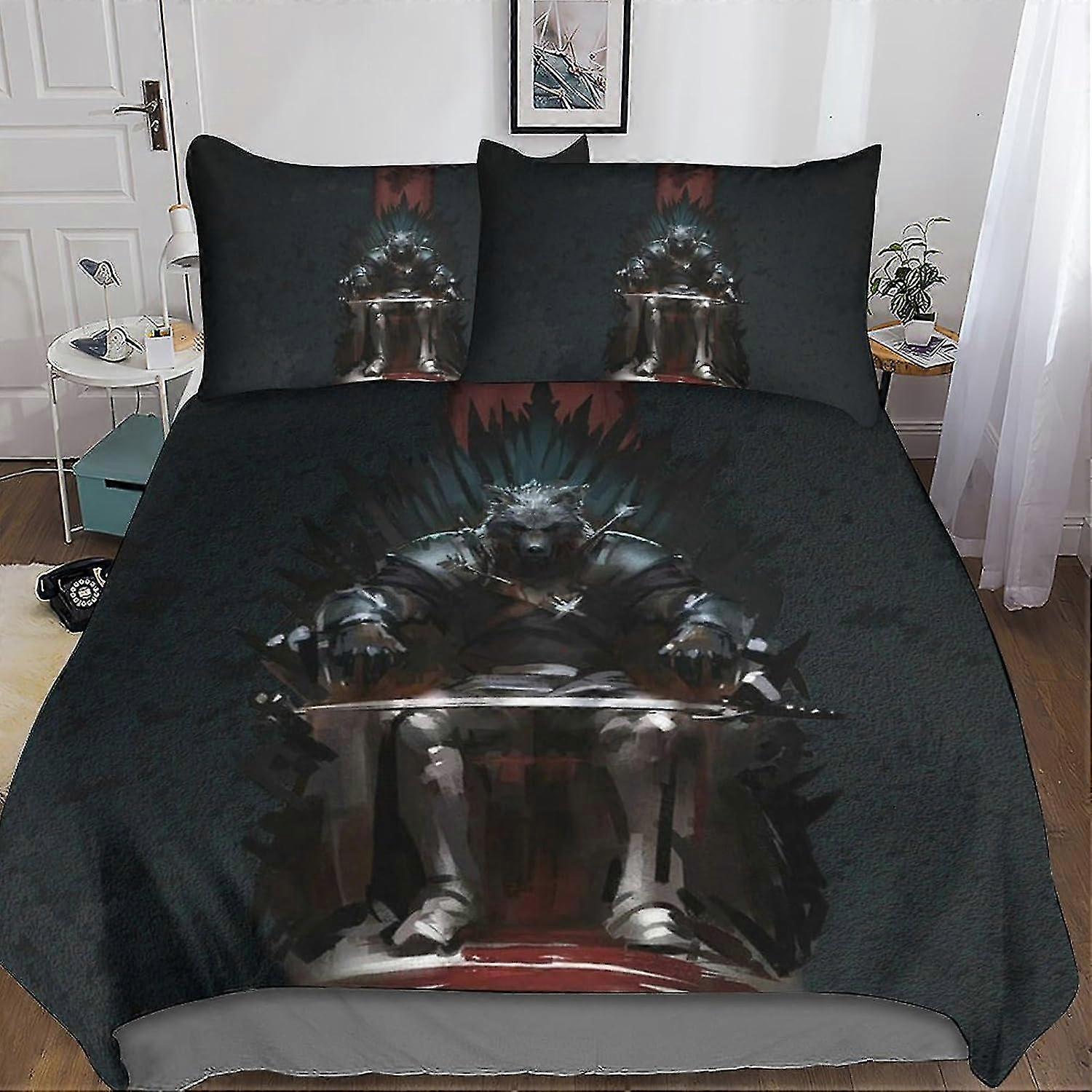 Fantasy Duvet Cover Set for Certain Brand, 3D Quilt Cover Bedding Set with Pillowcases, Soft Microfiber for Adults and Kids, 3 Pieces