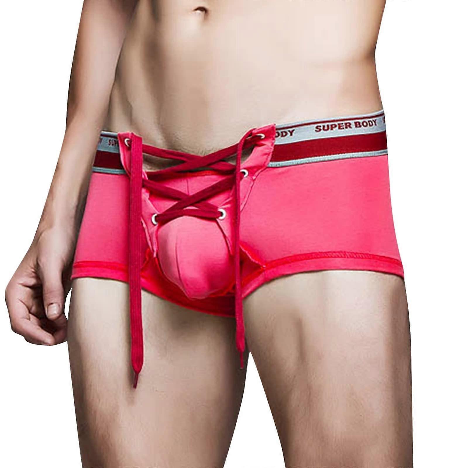 Erkekler için boxer şort, şeffaf iç çamaşırı, erkekler için komik iç çamaşırı, seksi askılar