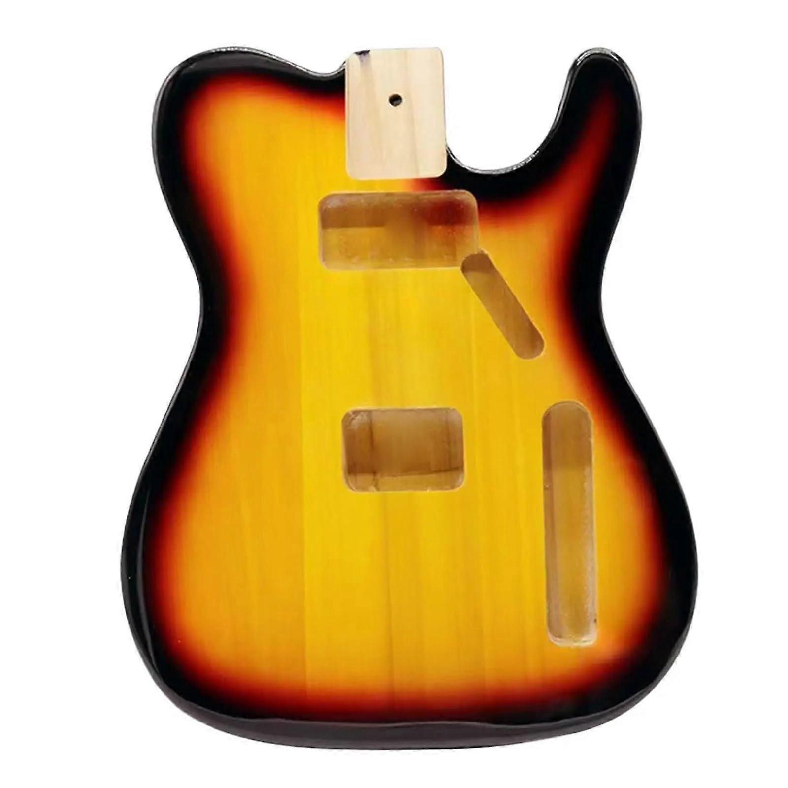 جسم الغيتار DIY الجمعية الخشبية الكهربائية للرقبة 57 مم