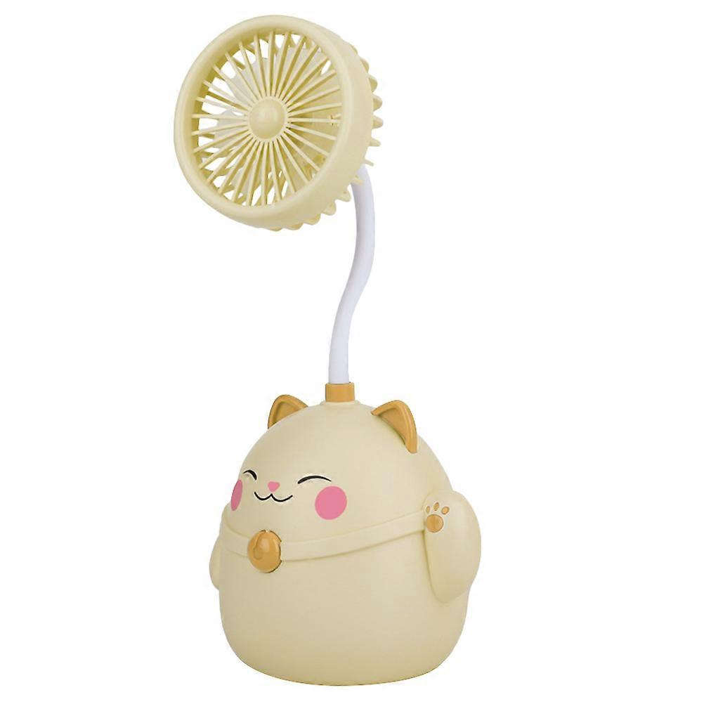 USB Small Fan Desktop Electric Fan for Home Use with Charging Function