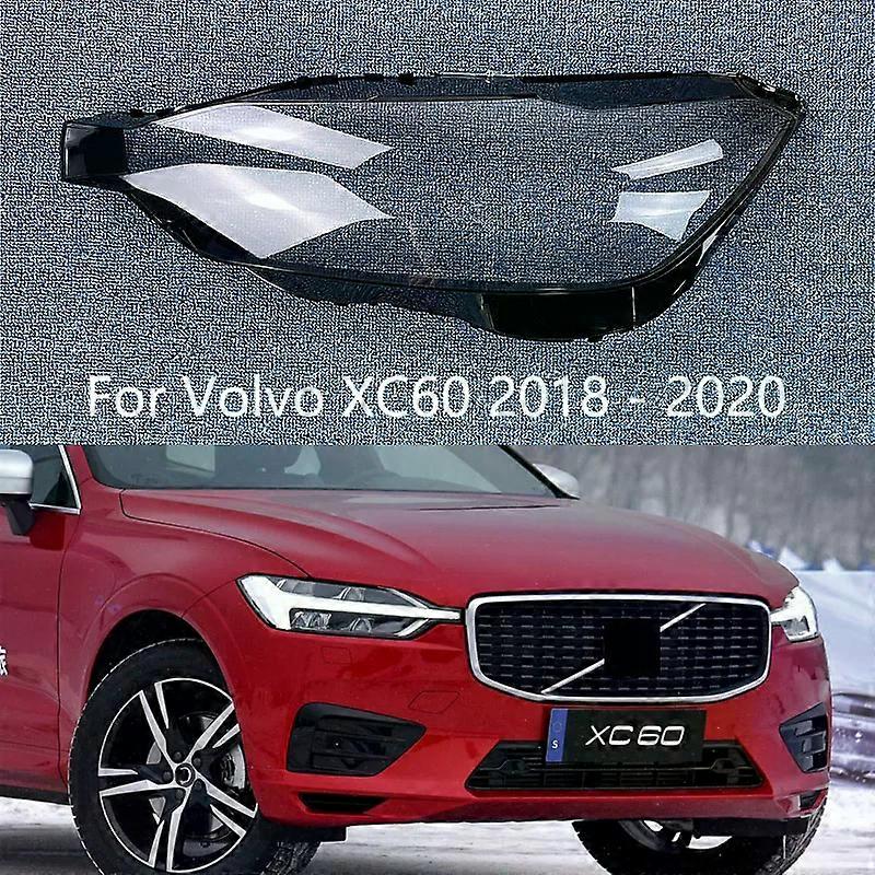 For Volvo XC60 2018 2019 2020 2021 Transparent Lampshade Headlamp Cover Lamp Shade Headlight Shell Lens Plexiglass