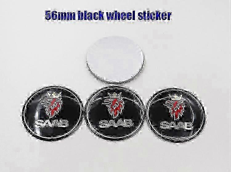 4szt 56mm 60mm Emblemat samochodowy Koło Center Hub Cap Auto Felga Refit Pyłoszczelne osłony odznak Naklejki Akcesoria do stylizacji dla określonej marki