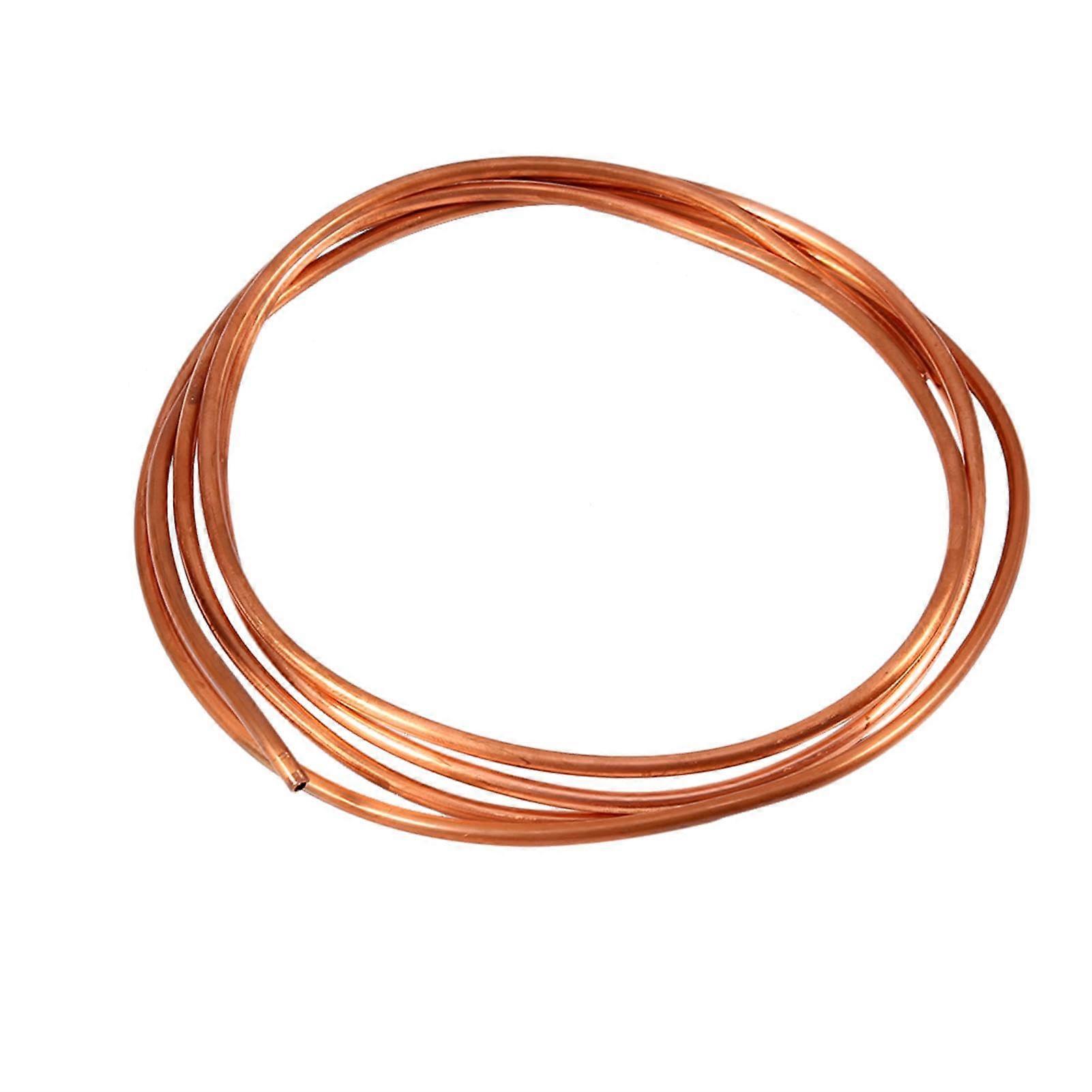 2 M Soft Copper Tube, Outer Diameter 4 Mm X Inner Diameter 3 Mm