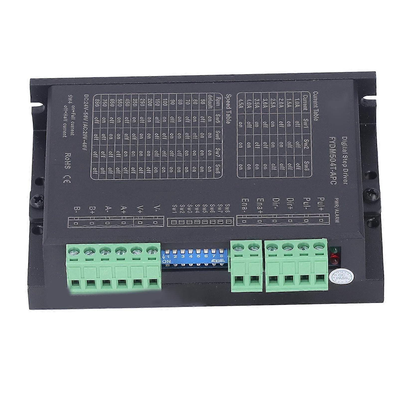 CNC Stepper Motor Driver Adjustable Digital Stepper Controller for 56mm 60mm 86mm Series