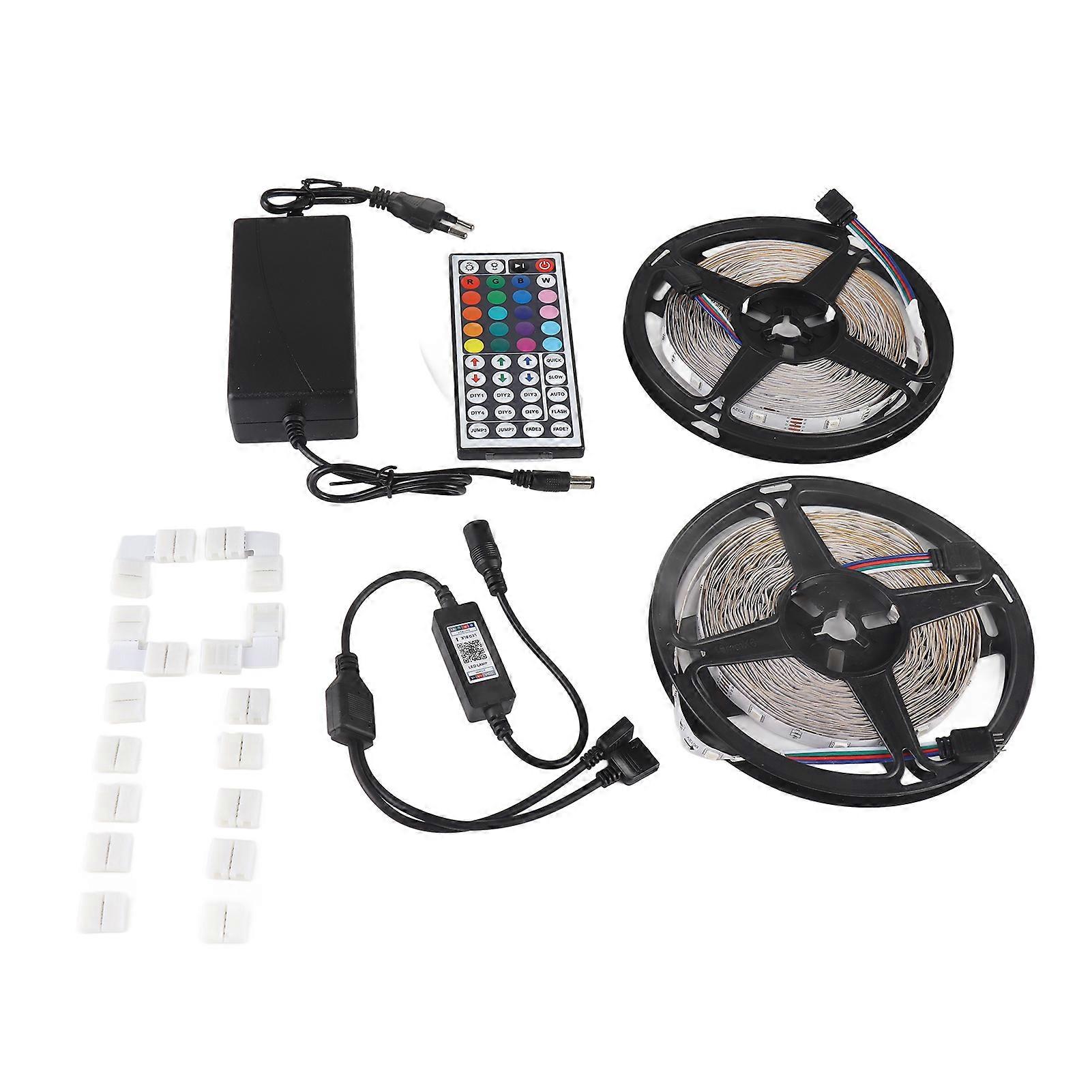 LED Strip Light IR Remote APP Control 5050 LED Color Changing RGB Strip Light for Home Hotel Bar 12V