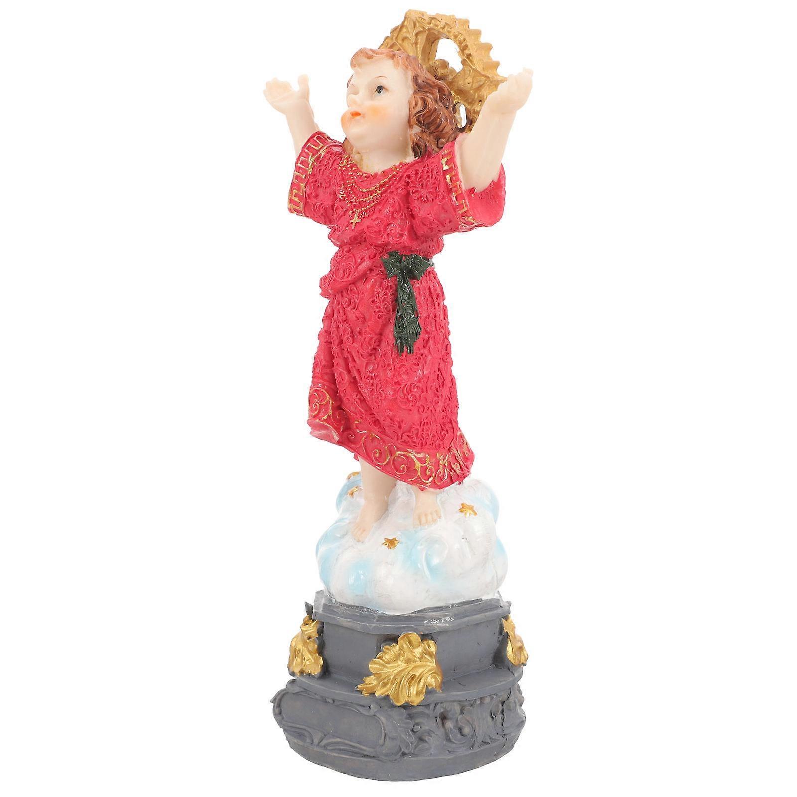 Resin Ornaments Desktop Decorative Resin Ornament European Style For Family 1Pcs