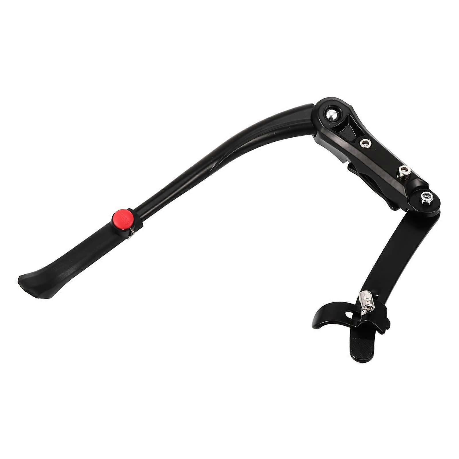Adjustable kickstand for bicycles, stable and waterproof bicycle stand for mountain bikes, road bikes, and folding bikes.